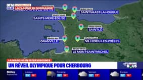 JO 2024: la flamme olympique va traverser la ville de Cherbourg-en-Cotentin et toute la Manche