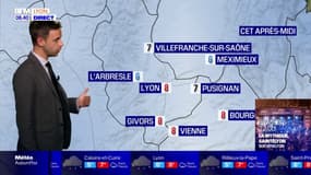 Météo Rhône: une fin de semaine sous la pluie, jusqu'à 8°C à Lyon