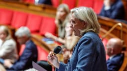 Marine Le Pen à l'Assemblée nationale le 10 juin 2025. (Illustration)
