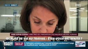 Etes-vous satisfaits de votre qualité de vie au travail? 
