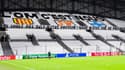 Le message des supporters de l'OM au Vélodrome en décembre 2020