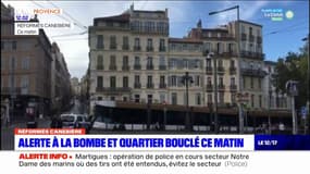 Marseille: le quartier des réformés bouclé ce jeudi matin après une alerte à la bombe