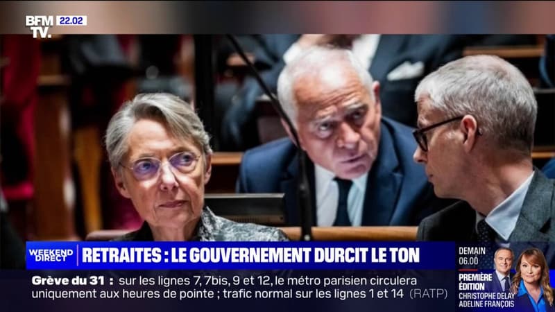 Réforme des retraites: à la veille de l'arrivée du texte en commission à l'Assemblée, l'exécutif durcit le ton