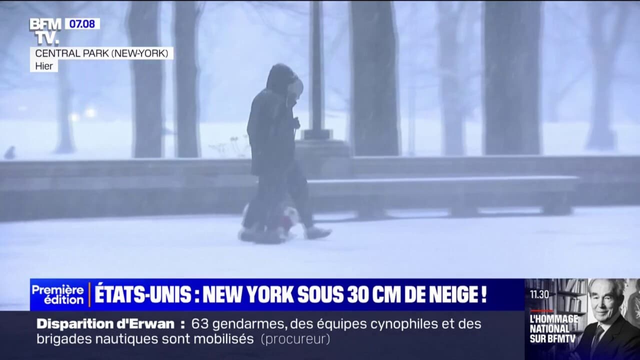Vols annulés, écoles fermées... New York et le nordest des ÉtatsUnis