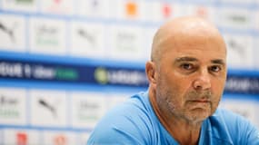 Jorge Sampaoli à la Commanderie, en mars 2021