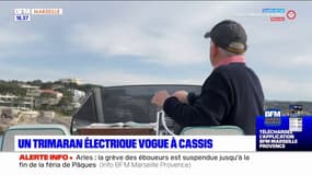 Bouches-du-Rhône: un trimaran électrique pour découvrir les Calanques de Cassis
