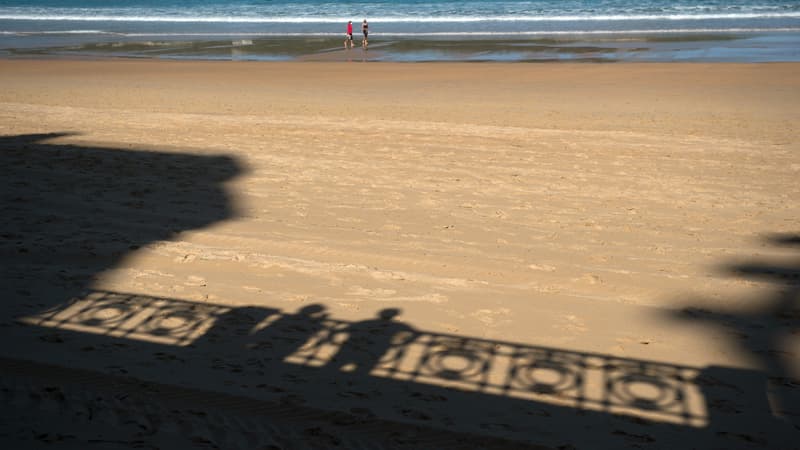 La plage de la Concha, à Saint Sébastien, en Espagne.