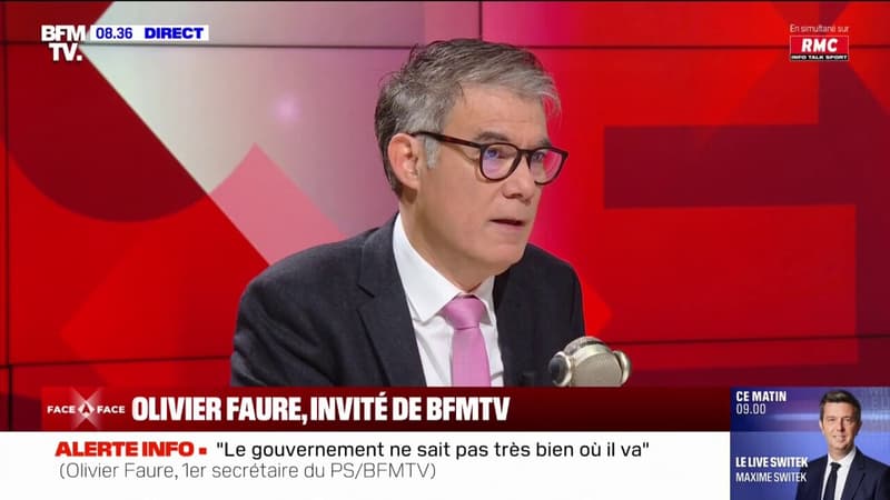 Olivier Faure sur le budget: 