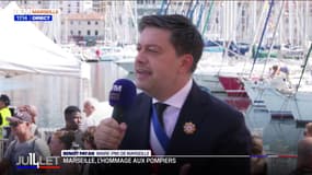 "Ce sont nos héros": Benoît Payan s'exprime sur l'hommage rendu aux marins-pompiers le 14 Juillet 