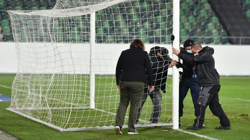 Suisse-Lituanie: l’un des buts était trop grand de 10 cm