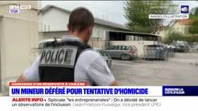 Agression d'un réserviste à Nice: un mineur déféré pour tentative d'homicide