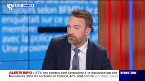 Marche à Saint-Brevin: "Ce n'est pas une mobilisation festive, ce qu'il s'est passé est dramatique" pour Loïc Signor (Renaissance)