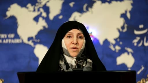 Marzieh Afkham, ex-porte-parole du ministère iranien des Affaires étrangères devenu la première femme ambassadeur du pays depuis 1979, ici le 5 novembre 2013 à Téhéran