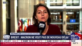 Brexit : Macron ne veut pas un nouveau délai