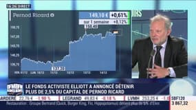Philippe Béchade: Le fonds activiste Elliott a annoncé détenir plus de 2,5% du capital de Pernod Ricard - 14/12