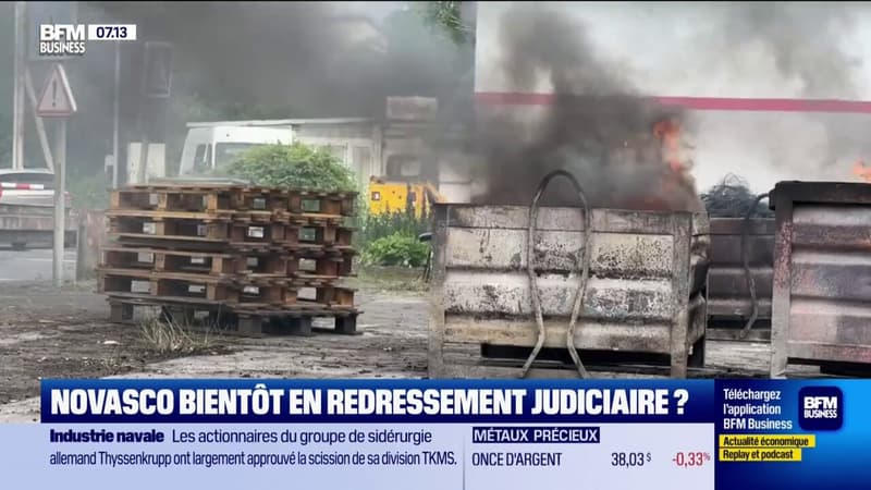 Un an après sa reprise, le sidérurgiste Novasco placé en redressement judiciaire?