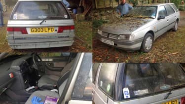 En vente d'occasion en Grande-Bretagne, cette Peugeot 405 a appartenu à une légende su sport automobile, et affiche plus de 660.000 kilomètres au compteur.