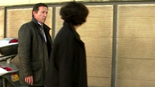 Le juge Jean-Michel Gentil devant le tribunal de grande instance de Bordeaux.
