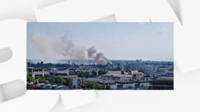 Un important incendie s'est déclaré dans un entrepôt des services de la ville de Rouen ce mercredi 26 juin. 