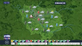 Météo Paris-Ile-de-France du samedi 14 janvier: Temps changeant avec des averses et une basse température