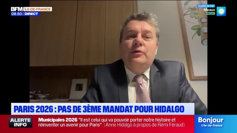 Éric Lejoindre, maire du 18e arrondissement, salue l'action d'Anne Hidalgo à la mairie de Paris