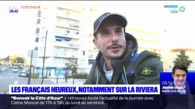 Les Français heureux, notamment sur la Riviera