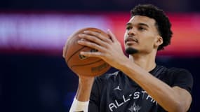 Victor Wembanyama lors du Skills Challenge, le 15/02/2025