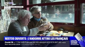 Les Français se précipitent en Andorre, où les restaurants sont ouverts