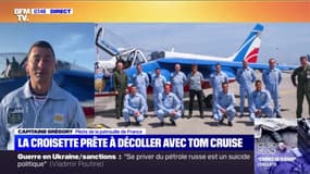 La rencontre de Tom Cruise avec la Patrouille de France 