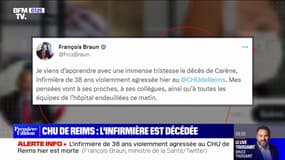 L'infirmière de 38 ans agressée à l'arme blanche au CHU de Reims hier est morte