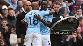 Benjamin Mendy et Fabian Delph