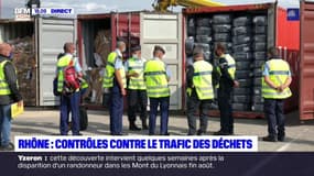 Lyon : des contrôles contre le trafic de déchets