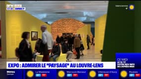 Nouvelle exposition "paysage" au Louvre-Lens