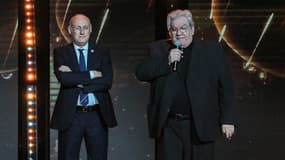 Bernard Laporte et Paul Goze