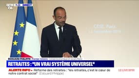 Retraites: Édouard Philippe promet de repenser "la carrière et la rémunération" des enseignants, des chercheurs et des aides-soignants