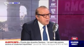 Nicolas Sarkozy et Thierry Herzog ont-ils eu le droit à une justice impartiale? "Je n'en suis pas certain", déplore Me. Hervé Temime, avocat de Thierry Herzog. Il explique pourquoi sur RMC