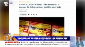 Doliprane: 51% du capital va appartenir à un fonds américain