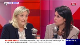 Marine Le Pen on Eric Zemmour: "When you write a book of reckoning, it's called a will."