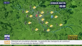 Météo Paris-Ile de France du 6 décembre: Des températures fraîches jusqu'à demain matin