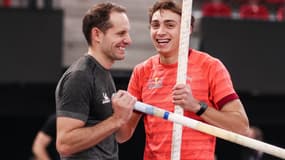 Renaud Lavillenie et Armand Duplantis