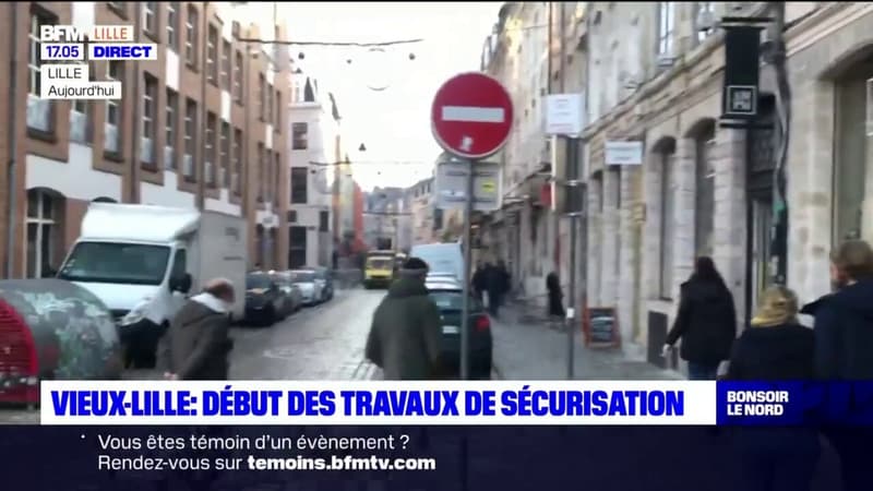 Vieux-Lille: début des travaux de sécurisation après l'évacuation de plusieurs immeubles