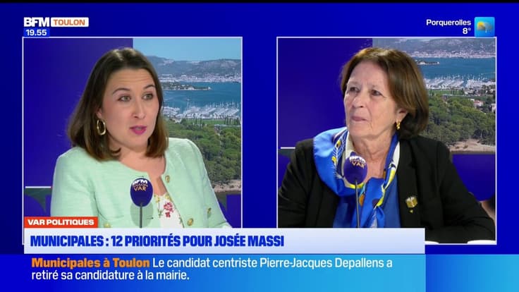 Josée Massi, maire de Toulon, évoque sa volonté de "remettre une police de quartier"