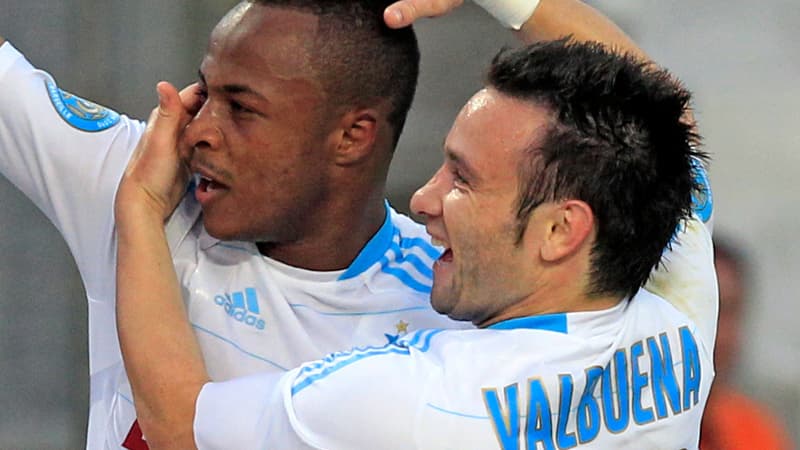 Ayew et Valbuena