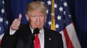 Donald Trump, le 27 avril au Mayflower Hotel de Washington. 