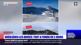 Gréolières-les-Neiges: tout a fondu en trois jours