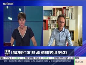 Lancement du premier vol habité de SpaceX - 27/05