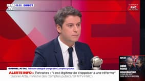 Gabriel Attal : "Je ne doute pas que les députés Renaissance voteront la réforme des retraites"