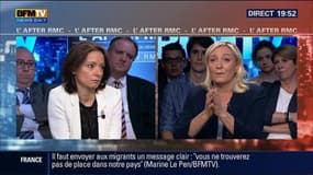 Marine Le Pen dans BFM Politique: l'after RMC, le débrief de l'interview