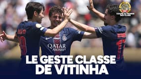 PSG 4-0 Atlético : "C'est simple" Vitinha explique pourquoi il a laissé le penalty à Lee