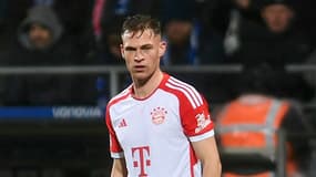 Le milieu de terrain du Bayern Joshua Kimmich face à Bochum